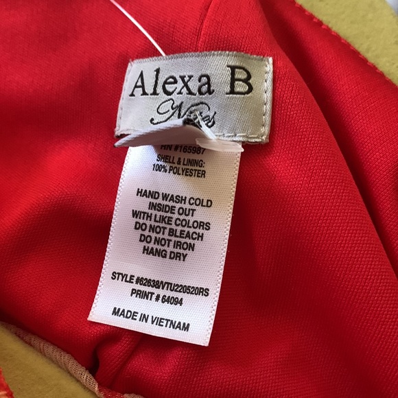 Alexa B maxi dress size 8 - Picture 5 of 5